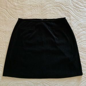 Express Women’s Black Velvet Skirt Size 13/14